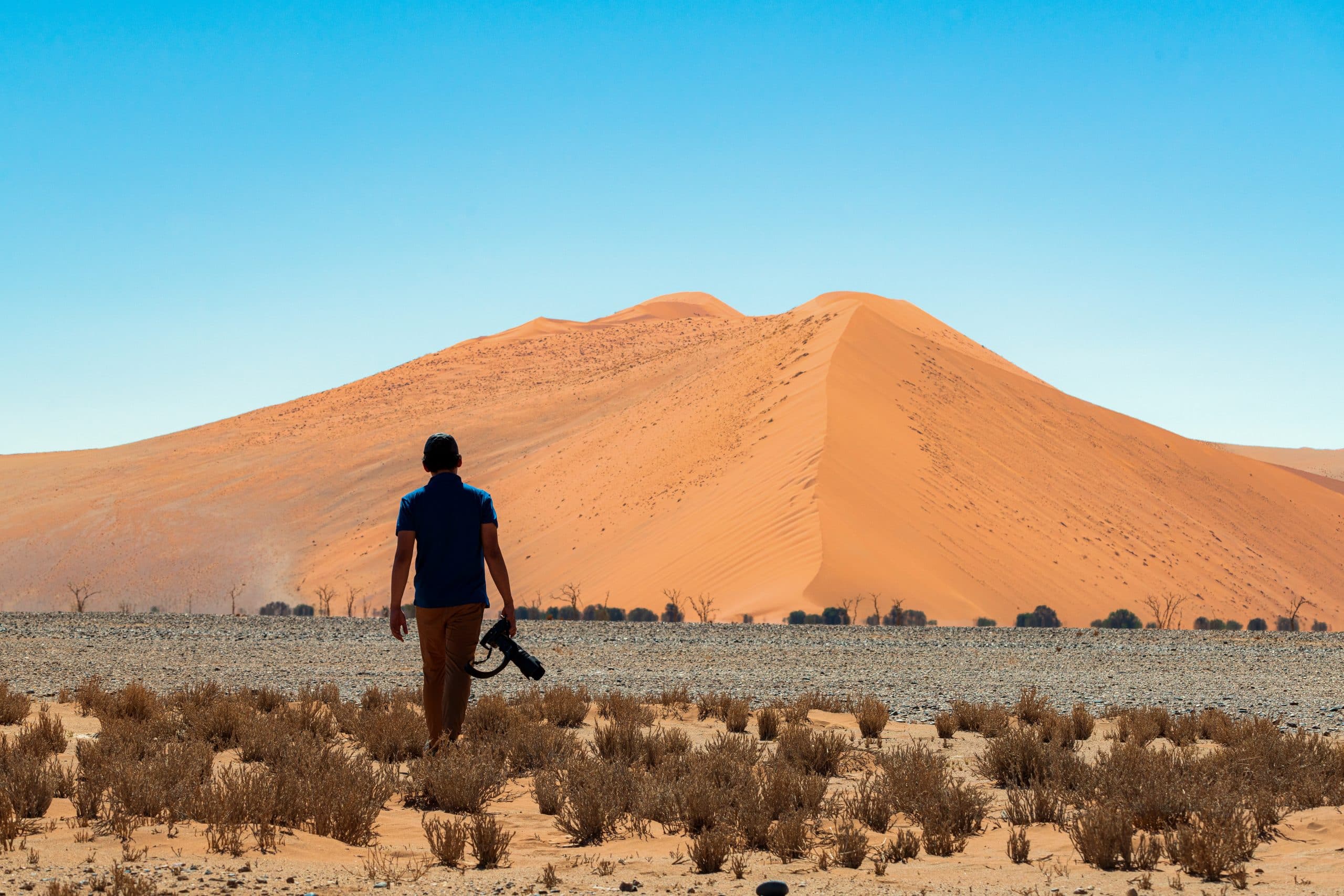 Wandeling door Sossusvlei zandduinen