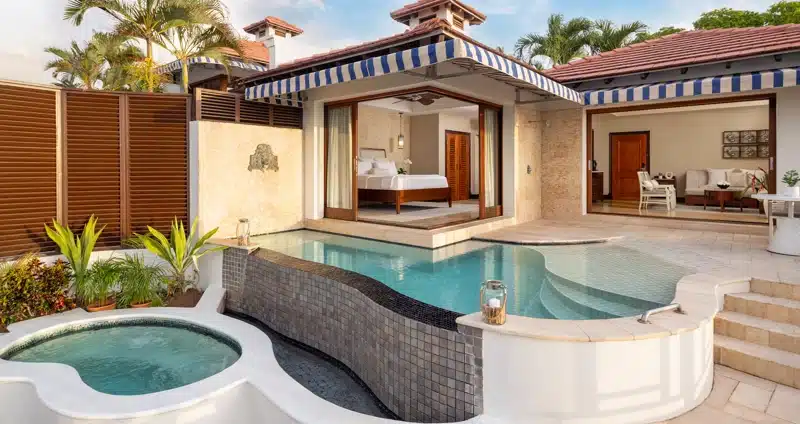 Privézwembad en villa bij Sandals Regency La Toc, St. Lucia