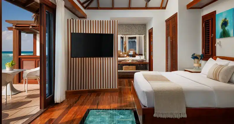 Kamer met zeezicht bij Sandals Royal Caribbean