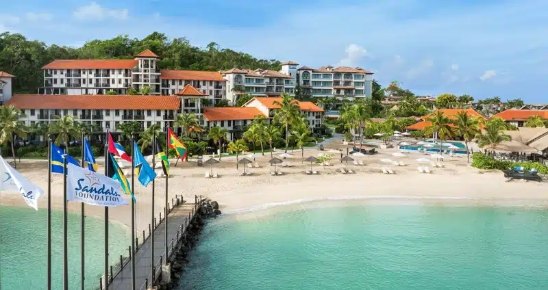 Strand en resort Sandals Grenada