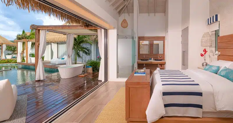 Luxe kamer met uitzicht op zwembad, Curaçao