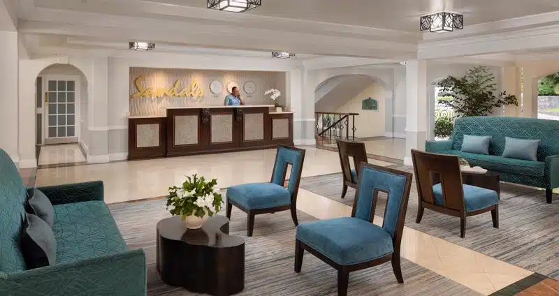 Receptie van Sandals Regency La Toc, St. Lucia