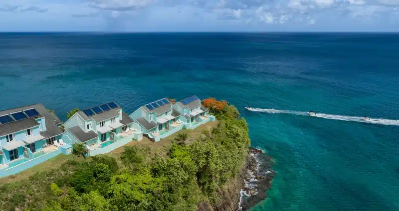 Villa's aan de klif bij Sandals Regency La Toc, St. Lucia