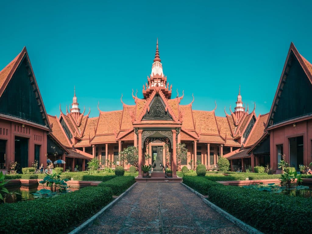 Nationaal Museum in Phnom Penh, Cambodja